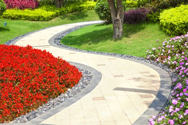 Cost of Garden Walkway Installation in Noblesville