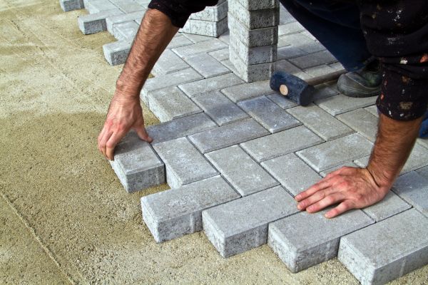 Concrete Paver Installation in Noblesville