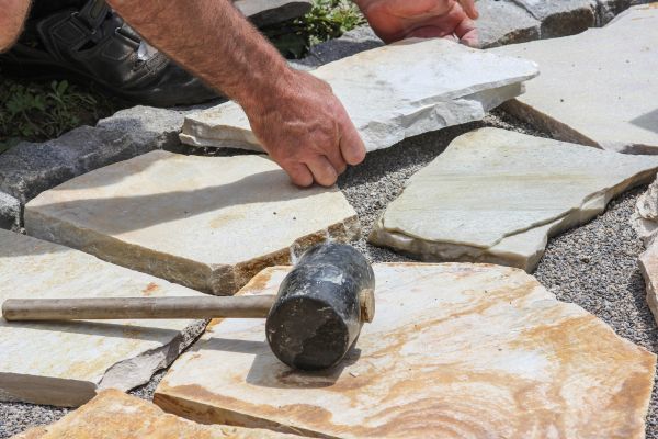 Cost of Stone Sidewalk Installation in Noblesville